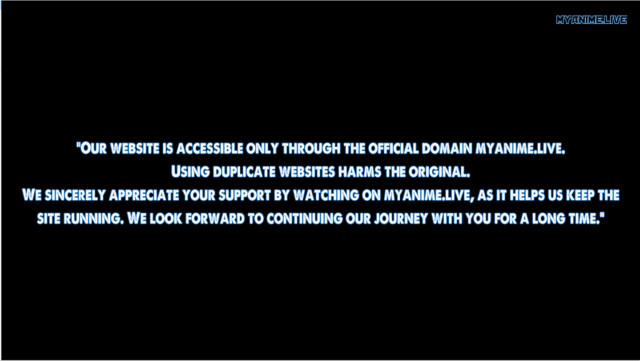 Watch Our website is accessible only through the official domain MYANIME.LIVE stream - myanimelive - animeflix - anime dekho - anime hindi - anime wallpaper 4k